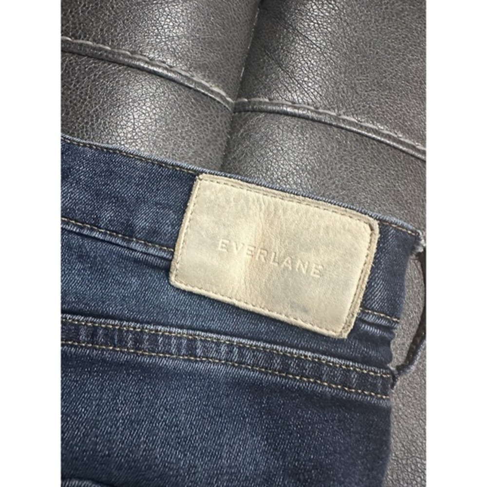 Everlane high rise skinny jeans blue size 28 Regular FLAW SEE PICS - Picture 4 of 5